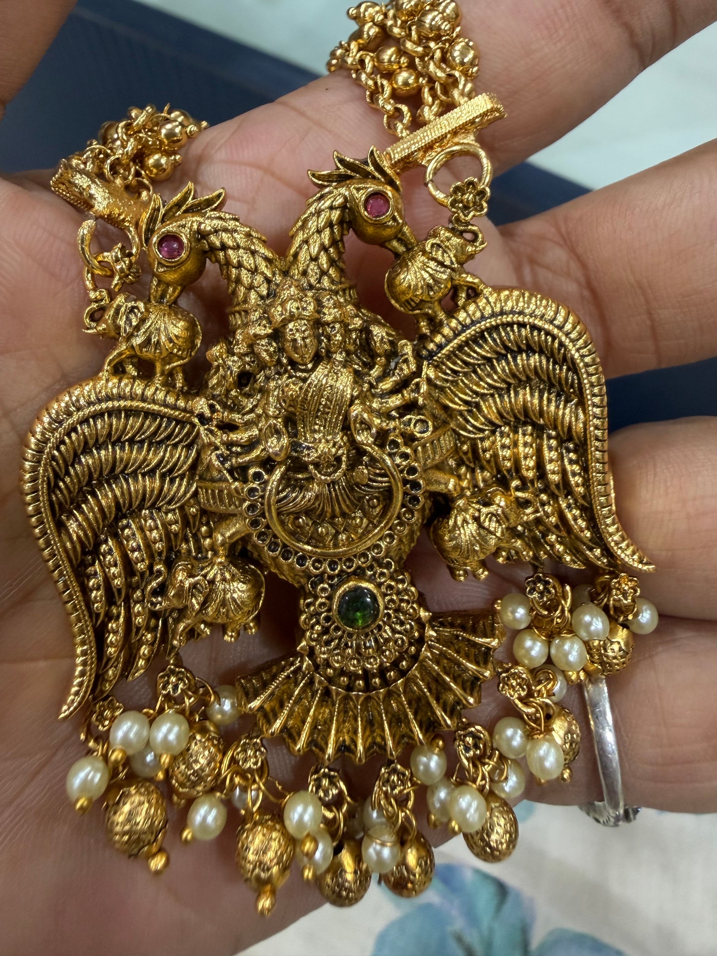 गंडभेरुंड केशभूषा (Gandabherunda Hair Accessory)