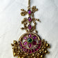 Kundan Maang Tikka with Ghungroo Detailing