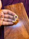 Swarovski Pearl Pink Stone Nath – Maharashtrian Elegance
