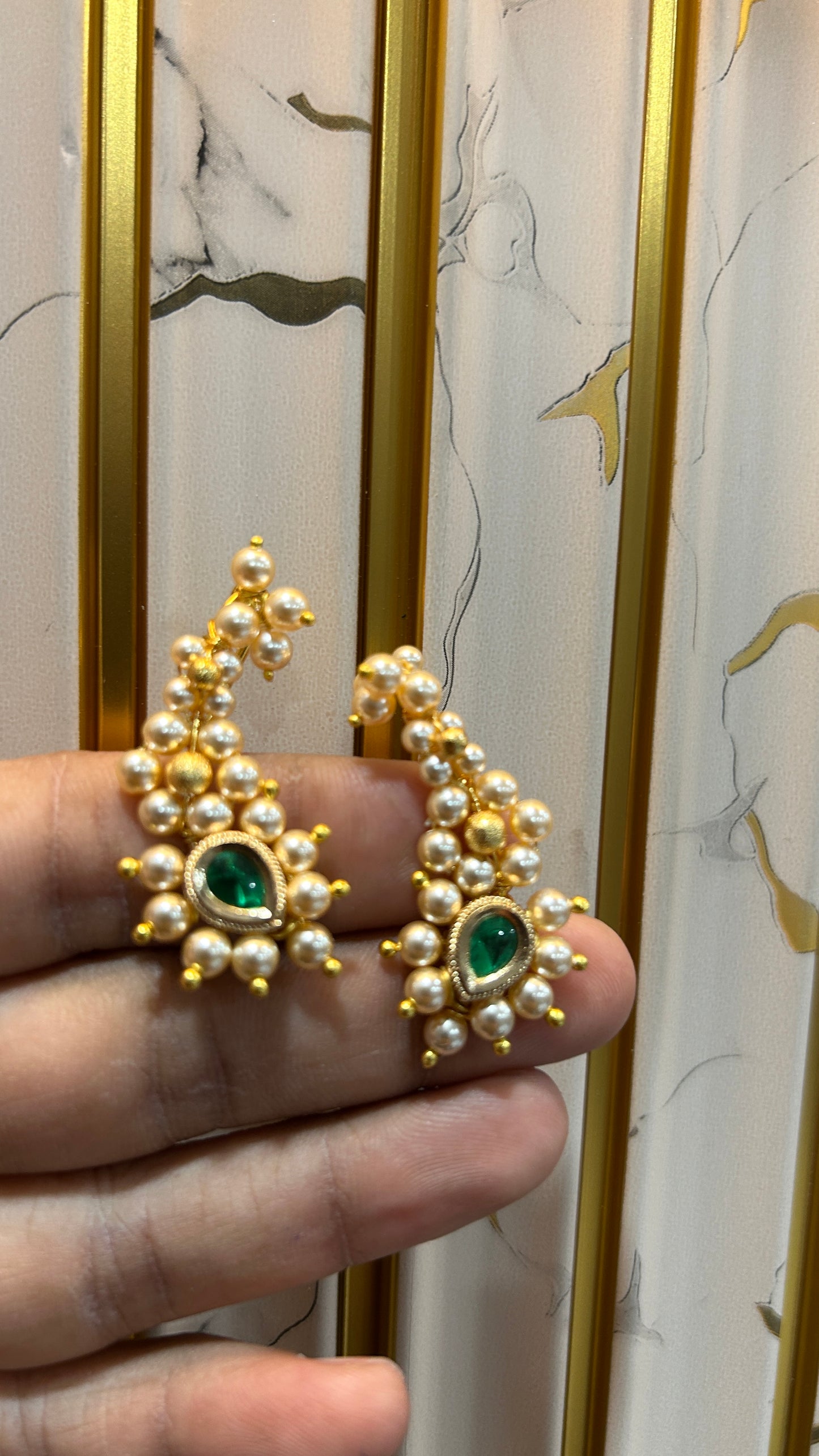 Small Swarovski Nath Earcuff