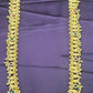 Temple-Style Long Haar with Gold-Tone Motifs & Gem Accents