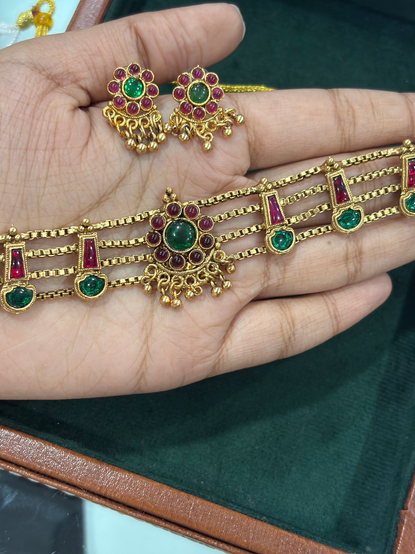 Navratna Heritage Choker