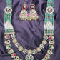 Royal Kundan & Beaded Long Necklace Set