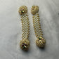 Lotus Pearl Line Earrings – Pakke Style