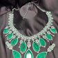 Grand Emerald & Diamond Statement Necklace
