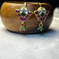 Lotus Fan Kundan Bugdi Earrings