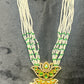 Emerald Elegance Pearl Mala Set