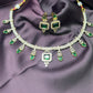 Emerald Royal Charm Necklace Set