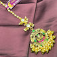 Heritage Peacock Motif Maang Tikka
