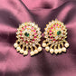 Floral Heritage Kundan Earrings