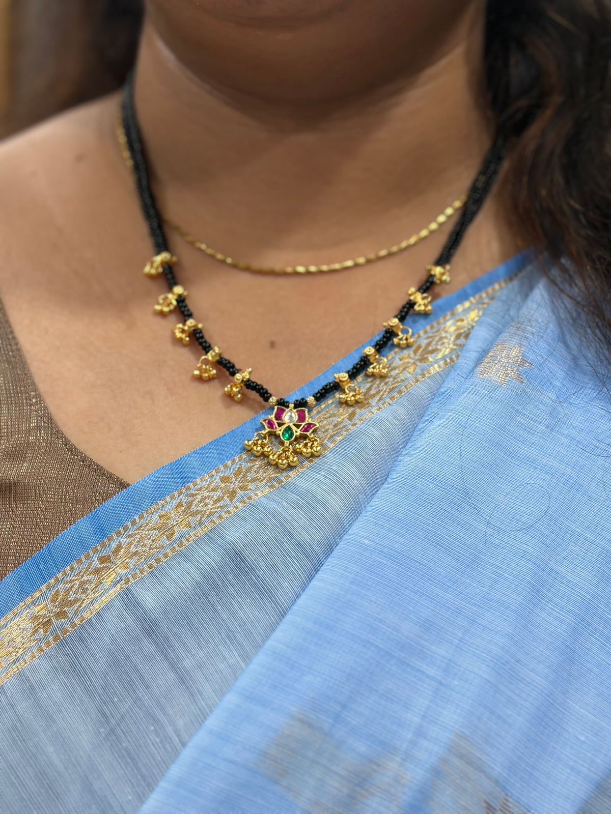 Paachi Kundan Mangalsutra