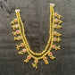 Double Layer Floral Ruby Maharashtrian Necklace
