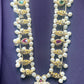 Elegant Pearl & Gold-Tone Temple Necklace
