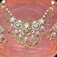 Antique Temple Inspired Kundan Necklace Set