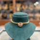 Traditional Gold-Finish Choker with Ruby & Emerald Accents