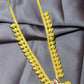 Traditional Temple Necklace with Peacock Motif Pendant