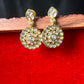 Classic Round Kundan Earrings