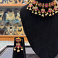 Ruby Floral Kundan Choker Set