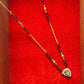 18-Inch Mangalsutra with Kundan Pendant
