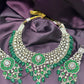 Grand Emerald Polki Maharani Set