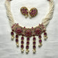 Heritage Multistrand Pearl Kundan Necklace Set