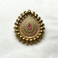 Antique Kemp Teardrop Hair Brooch
