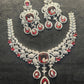 Imperial Red Radiance Necklace Set