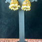 Traditional Gold-Tone Jhumkas with Pearl Drops