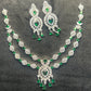 Emerald Majesty Layered Necklace Set