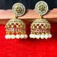 Royal Kundan Pearl Jhumka Earrings