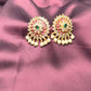 Floral Heritage Kundan Earrings