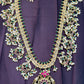 Regal Emerald Kundan Long Haar Set