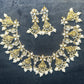 Temple Elegance Pearl Choker Set