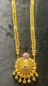 Traditional Maharashtrian Putla Haar with Round Pendant