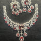Imperial Red Radiance Necklace Set