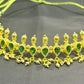 Emerald Green StonMaharashtrian Choker