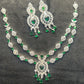 Emerald Majesty Layered Necklace Set