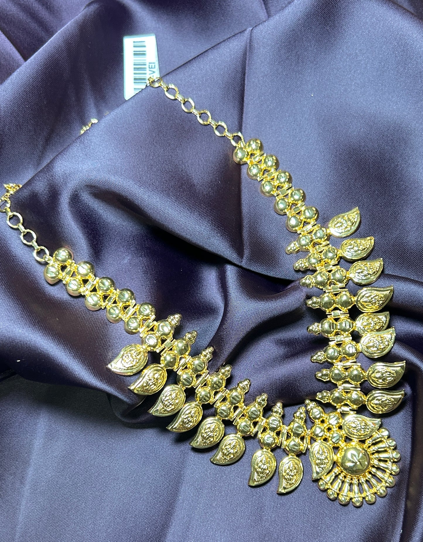 Peacock Motif Heritage Temple Necklace
