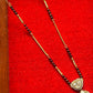 18-Inch Mangalsutra with Kundan Pendant