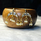 Mirror Arch Kundan Bugdi Earrings