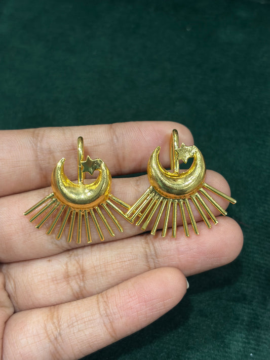 Gold-Plated Moon & Star Bugadi
