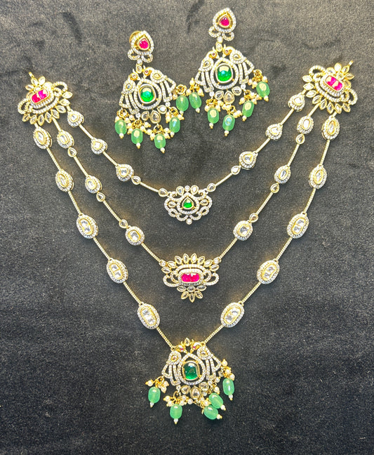 Rajwada Heritage Layered Haar Set