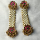Floral Pakke Pearl Earrings