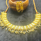 Traditional Rajwadi Golden Necklace Set