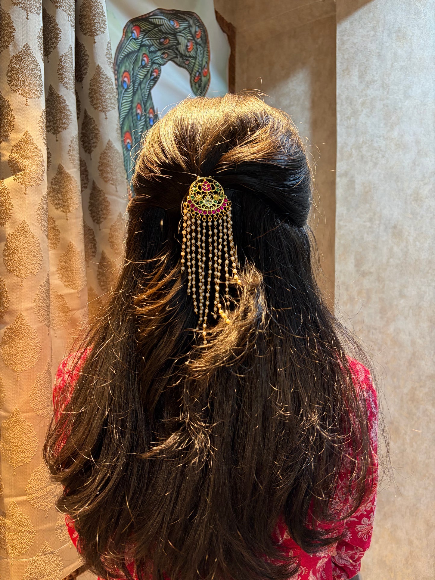 Floral Hair Broach