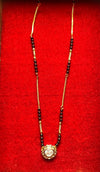 18-Inch Mangalsutra with Kundan Pendant