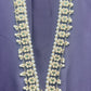 Pearl & Green Stone Bridal Haar with Intricate Pendant