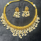 Padmakshi Pearl Antique Hasli Set