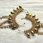 Traditional Back Ear Cuffs with Crescent Moon Design