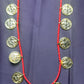 Single Layer Lakshmi Coin Mala with Red Thread